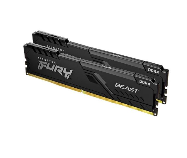 金士顿 (Kingston) FURY 16GB DDR4 3200 台式机内存条 Beast野兽系