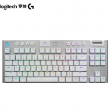 罗技（G）G913 TKL 无线蓝牙有线三模机械键盘 87键拉丝铝面板 RGB背光矮轴 无数字键盘 